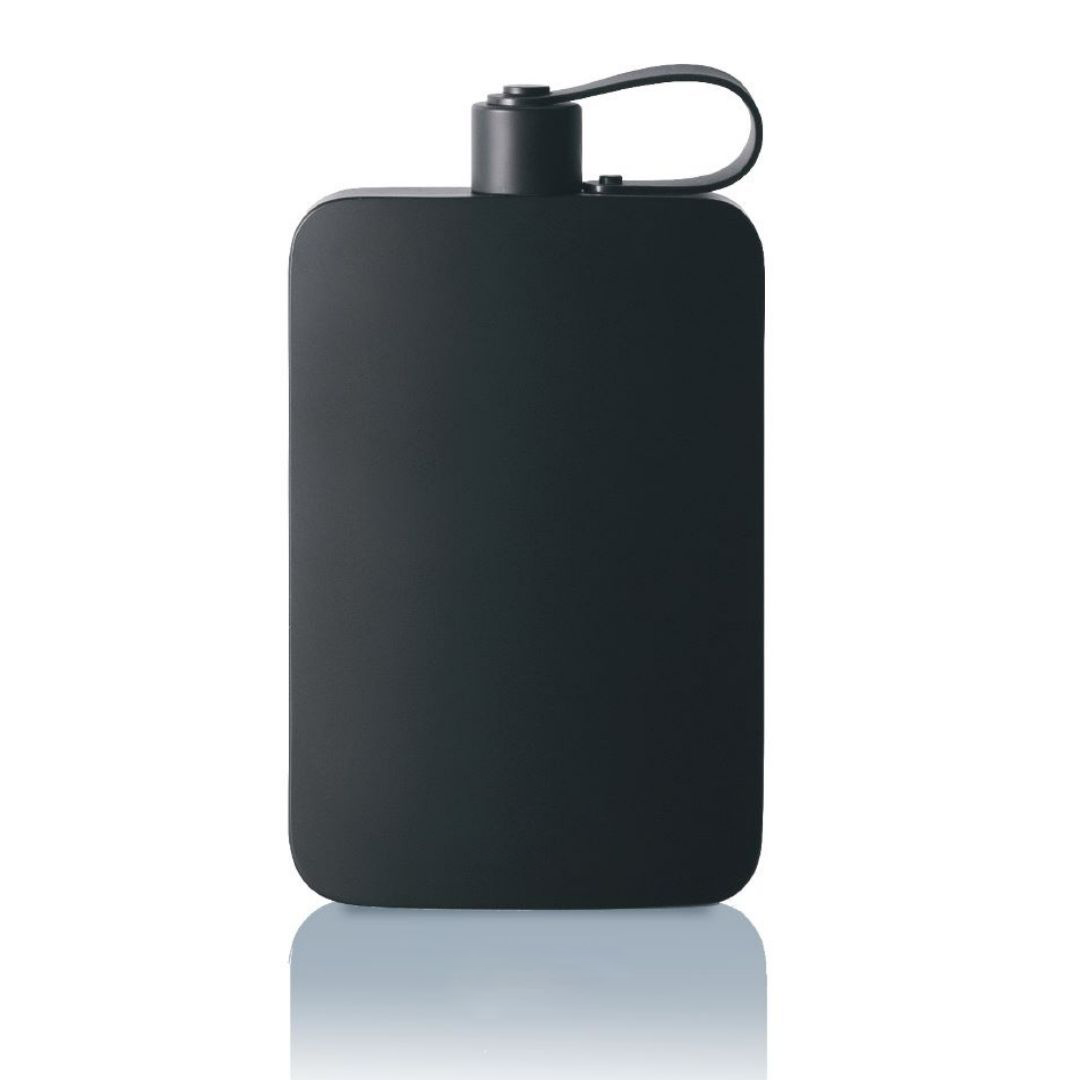 Silver Grey Notebook Bottle