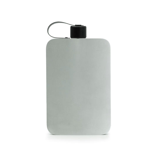 Silver Grey Notebook Bottle