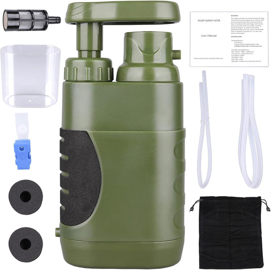 Portable Hand Pump Water Filter