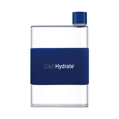 420ml A5 Flat Water Bottle- Deep Blue