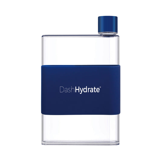 420ml A5 Flat Water Bottle- Deep Blue