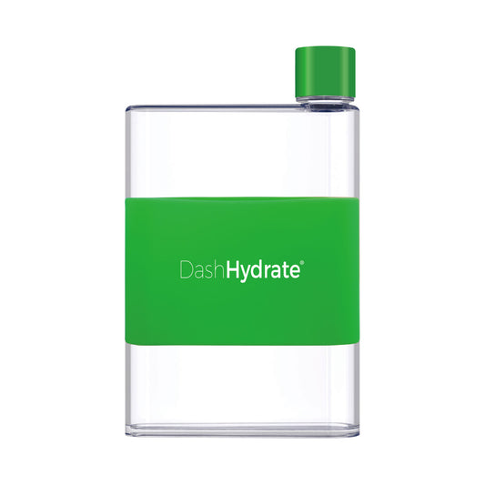 420ml A5 Flat Water Bottle- Green