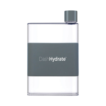 420ml A5 Flat Water Bottle- Grey