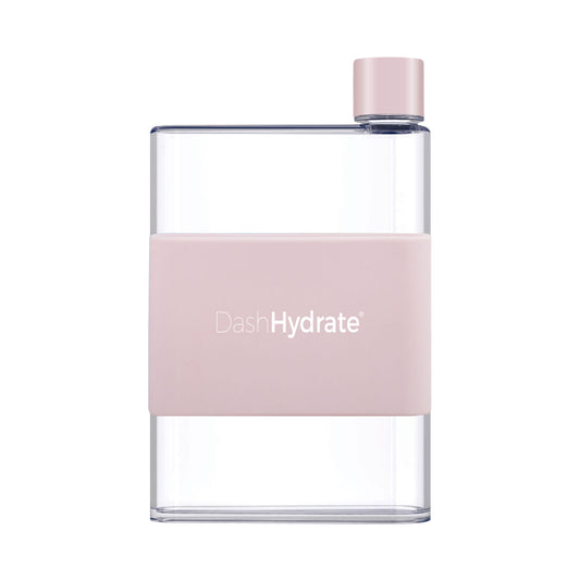 420ml A5 Flat Water Bottle- Pink